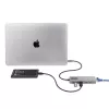StarTech.com 3 prievadų USB-C šakotuvas su 2,5 Gb/s Ethernet ir 100 W maitinimo perdavimo prievadu, USB 3.2 10 Gb/s, 2x USB-A / 1x USB-C, nešiojamas USB Type-C adapterio šakotuvas