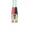 StarTech.com 20m (65ft) LC/UPC – LC/UPC OM4 daugiamodis šviesolaidinis kabelis, 50/125µm LOMMF/VCSEL Zipcord, 100G, maži įterpimo nuostoliai, LSZH šuoliukas