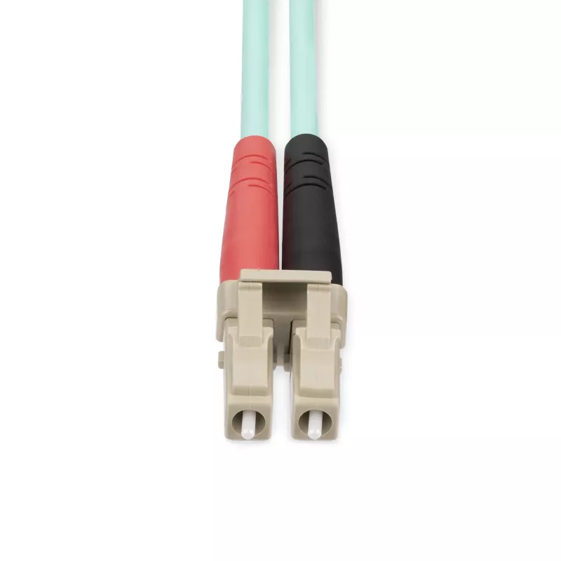 StarTech.com 20m (65ft) LC/UPC – LC/UPC OM4 daugiamodis šviesolaidinis kabelis, 50/125µm LOMMF/VCSEL Zipcord, 100G, maži įterpimo nuostoliai, LSZH šuoliukas