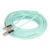 StarTech.com 20m (65ft) LC/UPC – LC/UPC OM4 daugiamodis šviesolaidinis kabelis, 50/125µm LOMMF/VCSEL Zipcord, 100G, maži įterpimo nuostoliai, LSZH šuoliukas