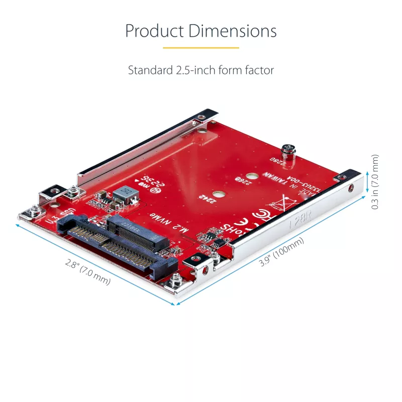 StarTech.com 1M25-U3-M2-ADAPTER adapteris M.2 į U.3