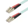StarTech.com 25 m (82 pėdos) LC/UPC – LC/UPC OM4 daugiamodis šviesolaidinis kabelis, 50/125 µm LOMMF/VCSEL zipcord, 100G, maži įterpimo nuostoliai – LSZH šviesolaidinis trumpiklis