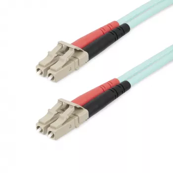 StarTech.com 25 m (82 pėdos) LC/UPC – LC/UPC OM4 daugiamodis šviesolaidinis kabelis, 50/125 µm LOMMF/VCSEL zipcord, 100G, maži įterpimo nuostoliai – LSZH šviesolaidinis trumpiklis