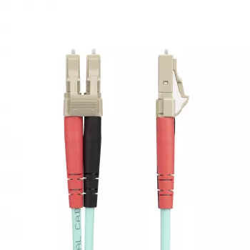 StarTech.com 25 m (82 pėdos) LC/UPC – LC/UPC OM4 daugiamodis šviesolaidinis kabelis, 50/125 µm LOMMF/VCSEL zipcord, 100G, maži įterpimo nuostoliai – LSZH šviesolaidinis trumpiklis