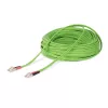 StarTech.com 25m (82ft) LC-LC (UPC) OM5 daugiamodis šviesolaidinis kabelis, 50/125µm dupleksinis LOMMF zipcord, VCSEL, 40G/100G, LSZH šviesolaidinis trumpiklis