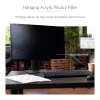 Privatumo ekranas monitoriui StarTech.com 24 colių 16:9, kabinamas akrilinis filtras, greito montavimo apsauginis skydas, +/-30° žiūrėjimo kampas, blizgus