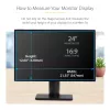 Privatumo ekranas monitoriui StarTech.com 24 colių 16:9, kabinamas akrilinis filtras, greito montavimo apsauginis skydas, +/-30° žiūrėjimo kampas, blizgus