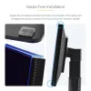 Privatumo ekranas monitoriui StarTech.com 24 colių 16:9, kabinamas akrilinis filtras, greito montavimo apsauginis skydas, +/-30° žiūrėjimo kampas, blizgus