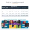 StarTech.com 27 colių 16:9 kompiuterio monitoriaus privatumo ekranas, kabinamas akrilinis filtras, greito montavimo apsauginis skydas, +/- 30 laipsnių žiūrėjimo kampas, blizgus