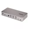 StarTech.com USB4 dokų stotelė trims monitoriams, 4K 60Hz HDMI/DisplayPort, 100W įkrovimas, 2.5GbE, belaidė