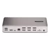 StarTech.com USB4 dokų stotelė trims monitoriams, 4K 60Hz HDMI/DisplayPort, 100W įkrovimas, 2.5GbE, belaidė
