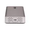StarTech.com USB4 dokų stotelė trims monitoriams, 4K 60Hz HDMI/DisplayPort, 100W įkrovimas, 2.5GbE, belaidė
