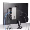 StarTech.com USB4 dokų stotelė trims monitoriams, 4K 60Hz HDMI/DisplayPort, 100W įkrovimas, 2.5GbE, belaidė