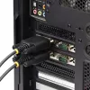 StarTech.com 4 prievadų PCIe serijinė kortelė, keturių prievadų PCI Express į RS232/RS422/RS485 (DB9), su mažo profilio laikikliu, 16C1050 UART, Windows/Linux, TAA atitikmuo – 4 lygio ESD apsauga