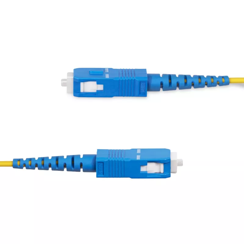 StarTech.com 30m SC/UPC į SC/UPC OS2 vienmodis paprastas šviesolaidinis kabelis, 9/125µm, 40G/100G, atsparus lenkimui, maži įterpimo nuostoliai, LSZH šviesolaidinis trumpiklis