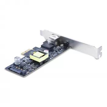 StarTech.com 1 prievado 2,5 Gbps NBASE-T PoE tinklo plokštė, Intel I225-V, 802.3af/at PoE+ kelių gigabitų NIC, PCI Express serverio LAN plokštė, SATA maitinama stalinio kompiuterio Ethernet sąsaja – palaiko Windows, Linux