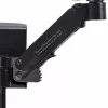 StarTech.com reguliuojama rankų atrama biuro stalui, ergonominė alkūnės/rankos atrama, 360° sukimas, tvirtinimas spaustuku be gręžimo, juoda