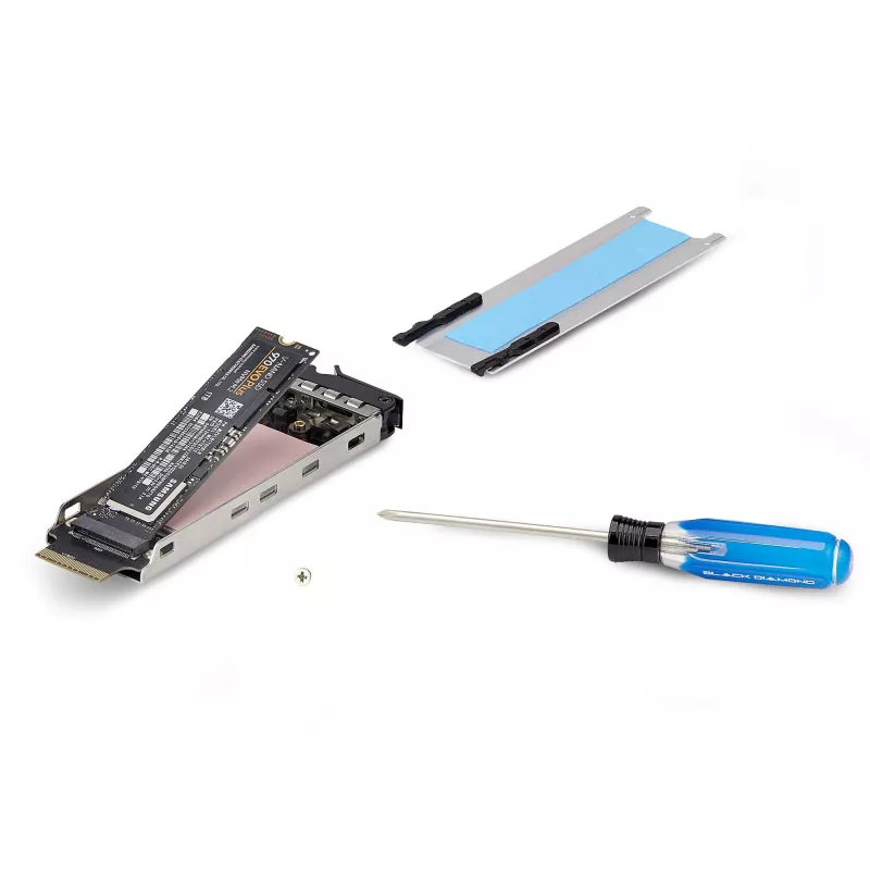 StarTech.com Dviejų lizdų M.2 NVMe SSD PCIe x8 išimamas mobilus krepšys; Reikalinga bifurkacija; Įrankiams nereikalingas montavimas, PCIe pagrindinė plokštė su dviem karštojo keitimo lizdais