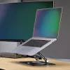 StarTech.com Rotacinis nešiojamojo kompiuterio stovas, 360° sukimas, ergonominis pakėlimas stalviršiui, reguliuojamas pasvirimas, iki 5 kg, aliuminis, nešiojamas dizainas