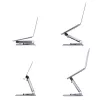 StarTech.com Teleskopinis nešiojamojo kompiuterio stovas, 360° sukamas pagrindas, reguliuojamas aukštis ir pasvirimas, maks. 5 kg, aliuminis, nešiojamas dizainas