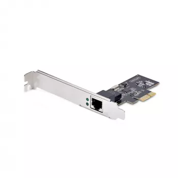 StarTech.com 1 prievado 2,5 Gbps NBASE-T PCIe tinklo plokštė, Intel® I225-V, vieno prievado kompiuterio tinklo kortelė, Ethernet MultiGigabit NIC, PCI Express serverio LAN kortelė