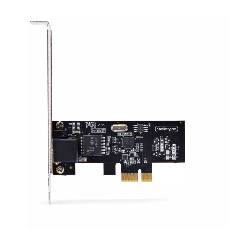 StarTech.com 1 prievado 2,5 Gbps NBASE-T PCIe tinklo plokštė, Intel® I225-V, vieno prievado kompiuterio tinklo kortelė, Ethernet MultiGigabit NIC, PCI Express serverio LAN kortelė