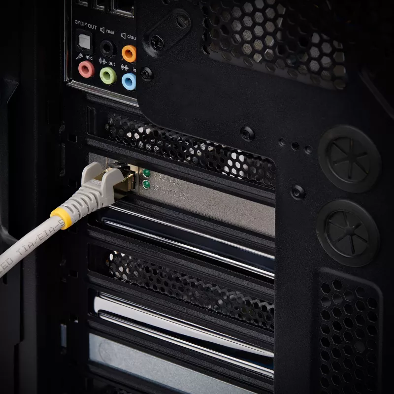StarTech.com 1 prievado 2,5 Gbps NBASE-T PCIe tinklo plokštė, Intel® I225-V, vieno prievado kompiuterio tinklo kortelė, Ethernet MultiGigabit NIC, PCI Express serverio LAN kortelė