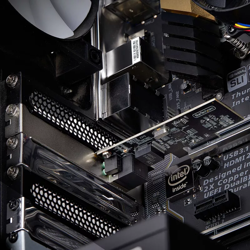 StarTech.com 1 prievado 2,5 Gbps NBASE-T PCIe tinklo plokštė, Intel® I225-V, vieno prievado kompiuterio tinklo kortelė, Ethernet MultiGigabit NIC, PCI Express serverio LAN kortelė