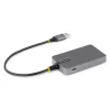 StarTech.com 4 prievadų USB-A šakotuvas, 5Gbps, maitinamas iš magistralės, USB-A į 4x USB-A su USB-C pagalbiniu maitinimo įėjimu, 30 cm pagrindinis kabelis, nešiojamas stalinio / nešiojamojo kompiuterio USB šakotuvas