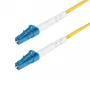 StarTech.com 30m (98.4ft) LC-LC (UPC) OS2 vienmodis simpleksinis šviesolaidinis kabelis, 9/125µm, 40G/100G, atsparus lenkimui, maži įterpimo nuostoliai, LSZH šviesolaidinis šuolis