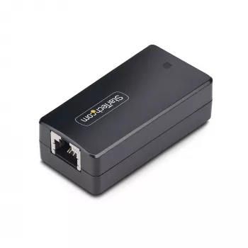 StarTech.com 1 prievado Gigabito tinklo izoliatorius, kompaktiškas tiesinis RJ45 eterneto jungtuvas su 4kV galvanine izoliacija, IP40, montuojamas ant DIN bėgio, atitinka TAA