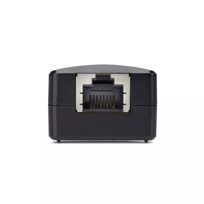 StarTech.com 1 prievado Gigabito tinklo izoliatorius, kompaktiškas tiesinis RJ45 eterneto jungtuvas su 4kV galvanine izoliacija, IP40, montuojamas ant DIN bėgio, atitinka TAA