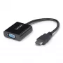 StarTech.com HDMI į VGA adapteris, aktyvus vaizdo keitiklis nešiojamam/staliniam kompiuteriui, 1920x1080 (1080p), HDMI šaltinis į VGA monitorių/ekraną/projektorių