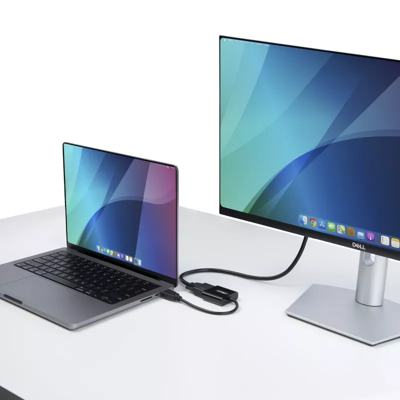 StarTech.com HDMI į VGA adapteris, aktyvus vaizdo keitiklis nešiojamam/staliniam kompiuteriui, 1920x1080 (1080p), HDMI šaltinis į VGA monitorių/ekraną/projektorių