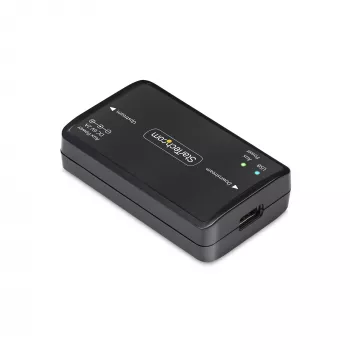 StarTech.com USB galvaninis izoliatorius, iki 6 kV, elektrinio triukšmo izoliatorius, IP40, montavimas ant DIN bėgio, izoliuotas galios filtras, USB 2.0/1.1, 5V/250mA, Plug-and-Play, TAA