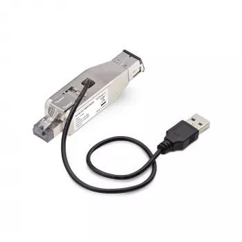 „StarTech.com“ Gigabitinis šviesolaidinis į RJ45 Ethernet keitiklis, vienmodis 10 km / daugiamodis 800 m, USB maitinimas, kompaktiškas, metalinis korpusas, mikro mini, TAA
