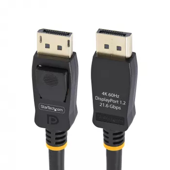 StarTech.com 2m VESA sertifikuotas DisplayPort kabelis – 10 vnt. pakuotė, DisplayPort 1.2, užraktai, 4K 60Hz UHD, DP–DP monitoriui