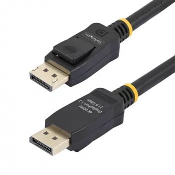 StarTech.com 2m VESA sertifikuotas DisplayPort kabelis – 10 vnt. pakuotė, DisplayPort 1.2, užraktai, 4K 60Hz UHD, DP–DP monitoriui
