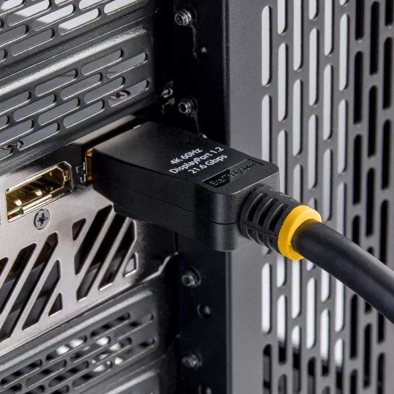 StarTech.com 2m VESA sertifikuotas DisplayPort kabelis – 10 vnt. pakuotė, DisplayPort 1.2, užraktai, 4K 60Hz UHD, DP–DP monitoriui