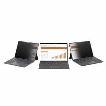StarTech.com privatumo filtro ekranas 12,4 colių Surface Laptop Go 1/2/3, portretas/peizažas, liečiamas, +/-30° žiūrėjimo kampas, mėlynos šviesos mažinimas, matinis paviršius