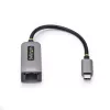 StarTech.com USB-C į Ethernet adapteris 2.5GbE, NBASE-T NIC, USB 3.0 Type-C 2.5/1G kelių greičių tinklas, suderinamas su Thunderbolt, Windows ir Mac