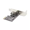 StarTech.com 1 prievado Gigabit PCIe tinklo adapterio kortelė, žemo profilio NIC, 10/100/1000Mbps PCI Express LAN kortelė, Realtek RTL8111H, Windows ir Linux, TAA atitinkanti