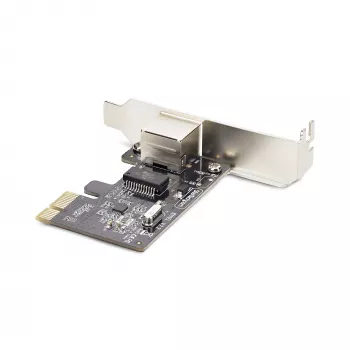 StarTech.com 1 prievado Gigabit PCIe tinklo adapterio kortelė, žemo profilio NIC, 10/100/1000Mbps PCI Express LAN kortelė, Realtek RTL8111H, Windows ir Linux, TAA atitinkanti