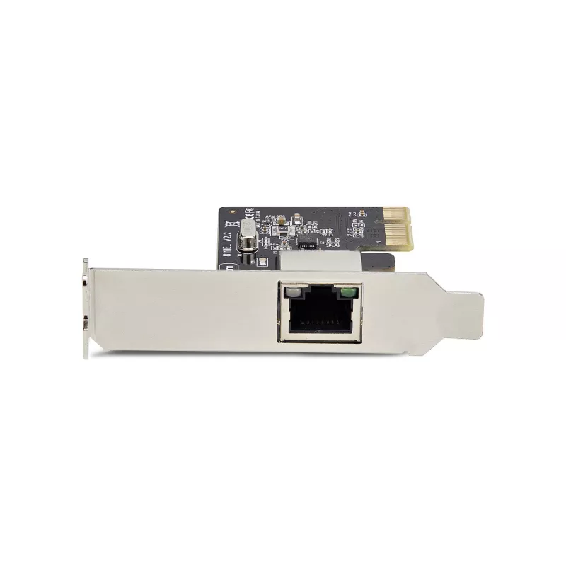 StarTech.com 1 prievado Gigabit PCIe tinklo adapterio kortelė, žemo profilio NIC, 10/100/1000Mbps PCI Express LAN kortelė, Realtek RTL8111H, Windows ir Linux, TAA atitinkanti