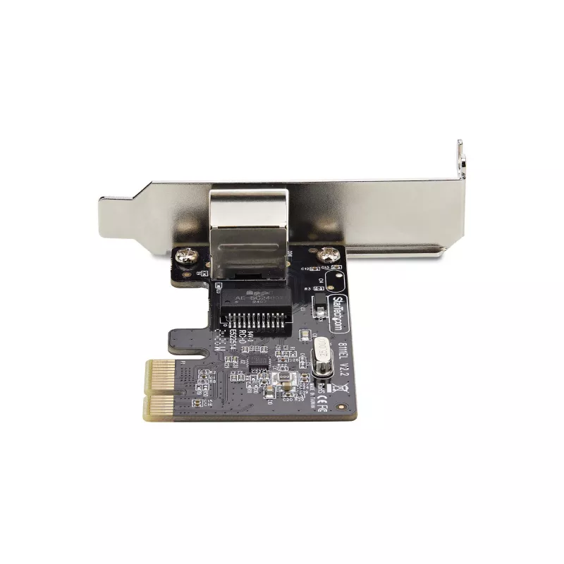 StarTech.com 1 prievado Gigabit PCIe tinklo adapterio kortelė, žemo profilio NIC, 10/100/1000Mbps PCI Express LAN kortelė, Realtek RTL8111H, Windows ir Linux, TAA atitinkanti