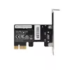 StarTech.com 1 prievado Gigabit PCIe tinklo adapterio kortelė, žemo profilio NIC, 10/100/1000Mbps PCI Express LAN kortelė, Realtek RTL8111H, Windows ir Linux, TAA atitinkanti