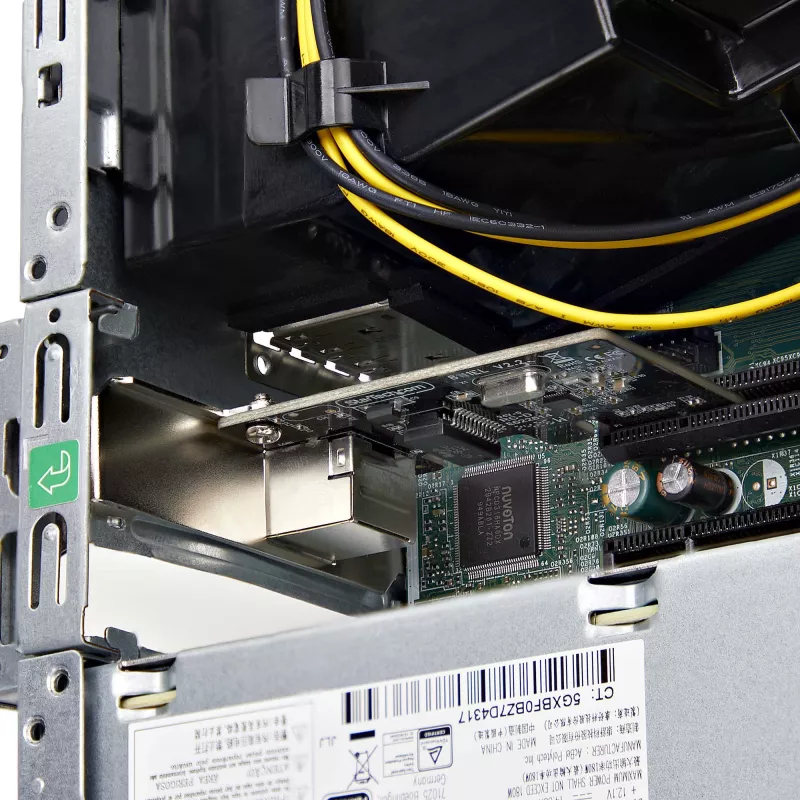 StarTech.com 1 prievado Gigabit PCIe tinklo adapterio kortelė, žemo profilio NIC, 10/100/1000Mbps PCI Express LAN kortelė, Realtek RTL8111H, Windows ir Linux, TAA atitinkanti