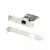 StarTech.com 1 prievado Gigabit PCIe tinklo adapterio kortelė, žemo profilio NIC, 10/100/1000Mbps PCI Express LAN kortelė, Realtek RTL8111H, Windows ir Linux, TAA atitinkanti