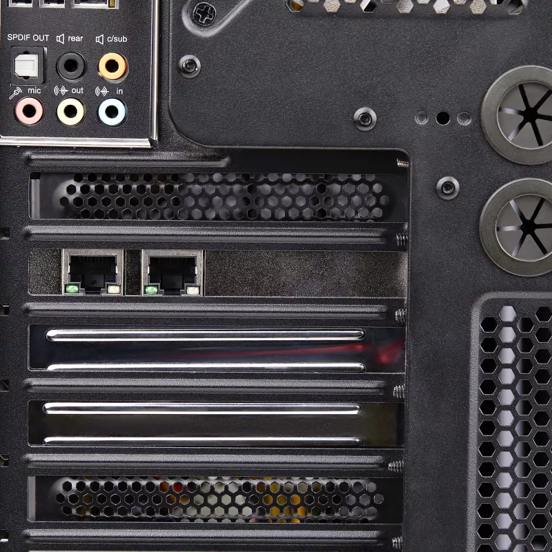 StarTech.com 2 prievadų Gigabit PCIe tinklo adapterio kortelė, 10/100/1000Mbps PCI Express NIC, dvigubas Realtek RTL8111H, veikia su Windows ir Linux, atitinka TAA