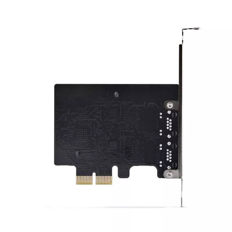 StarTech.com 2 prievadų 5G Gigabit PCIe tinklo adapterio kortelė, 5G/2.5G/1G/100M/10M PCI Express LAN kortelė, Realtek RTL8126, Windows ir Linux, TAA atitinka